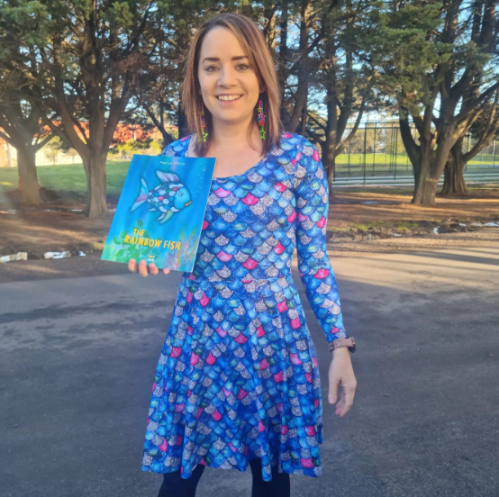 The Rainbow Fish Book Week costume 